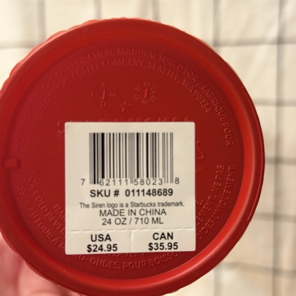 Starbucks SHE x THIS Shae Anthony 2024 Jeweled Ombre Tumbler 24oz. Venti Cup NEW - Picture 7 of 7